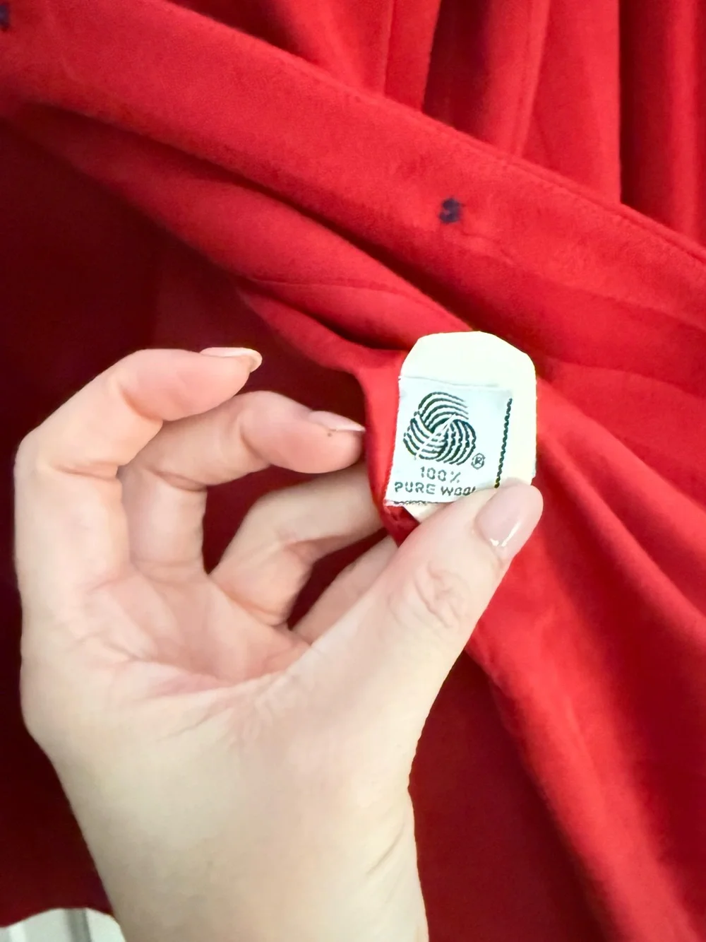 Dior Vintage Vibrant Red Suit Set